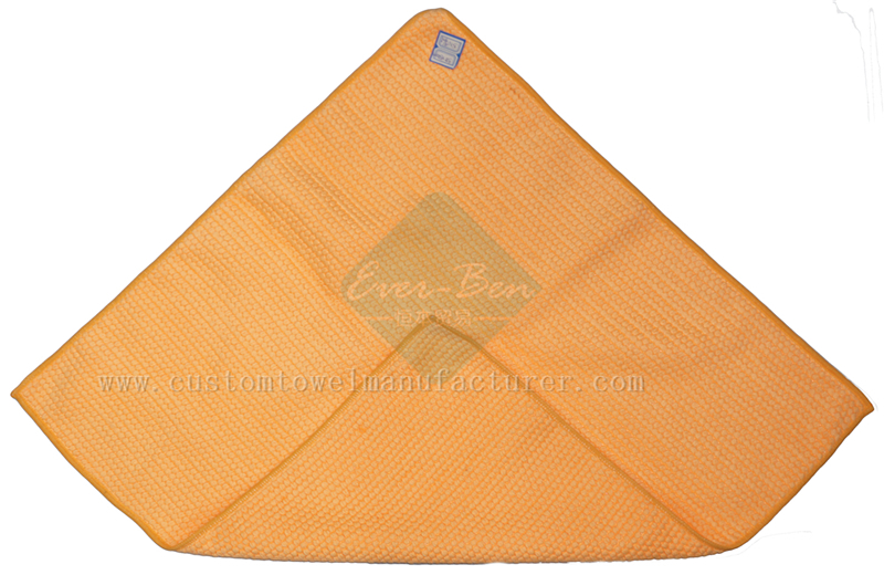 China Bulk brown microfiber cloth microfiber cloth for kitchen cloths Supplier Custom ribbed towels Factory